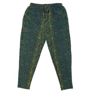 Vintage 90s Zubaz Green Bay Packers Colorway Pants -M  Pockets Green & Yellow